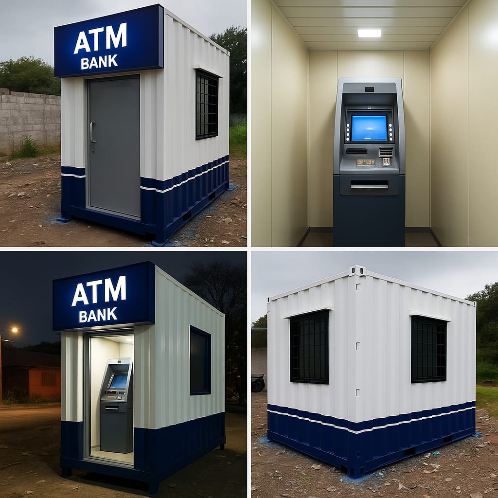 ATM / Bank Kiosk Cabin