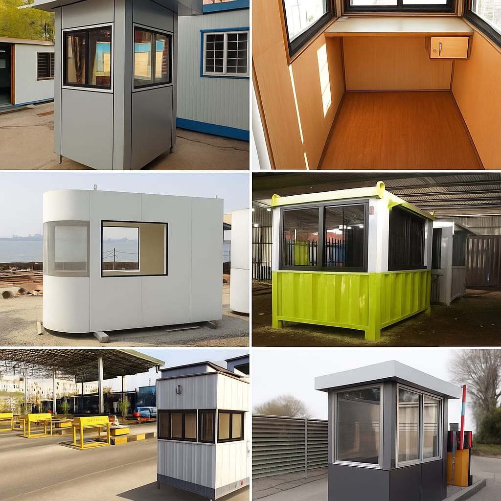 Portable Tool Booth Cabin – Secure On-Site Tool Storage