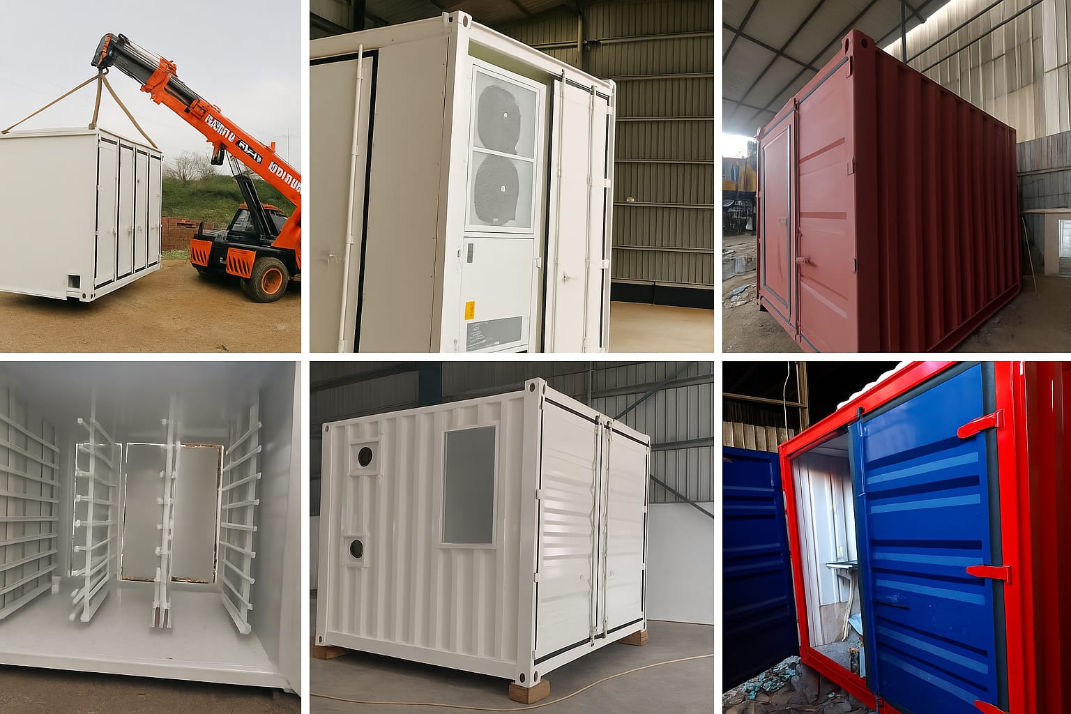 Customized Container for HVAC & Solar Battery Storage – Secure Technical Housing